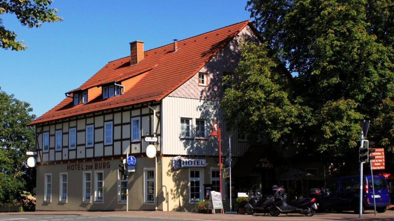 Hotel Zur Burg Polle Eksteriør billede