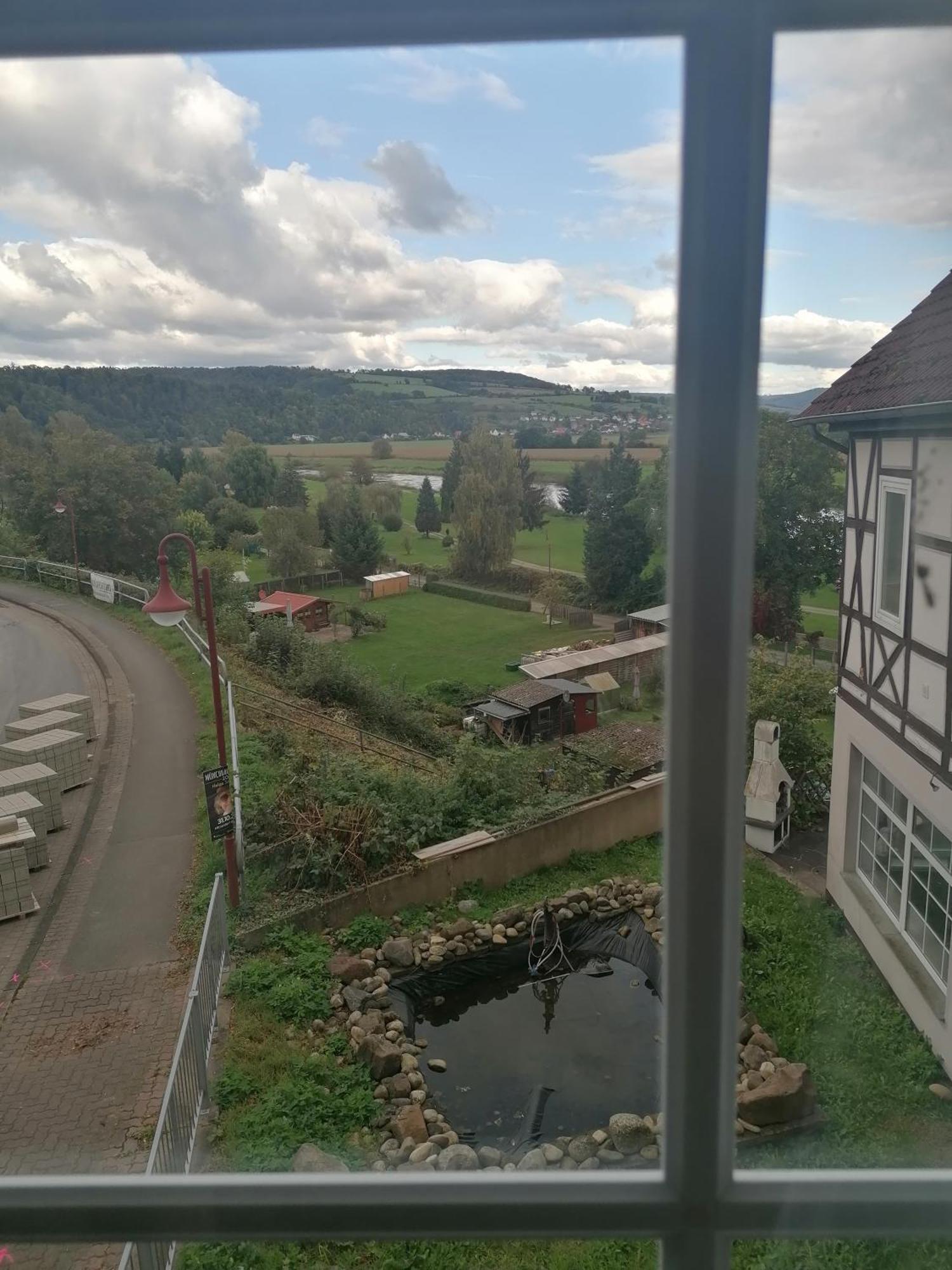 Hotel Zur Burg Polle Eksteriør billede